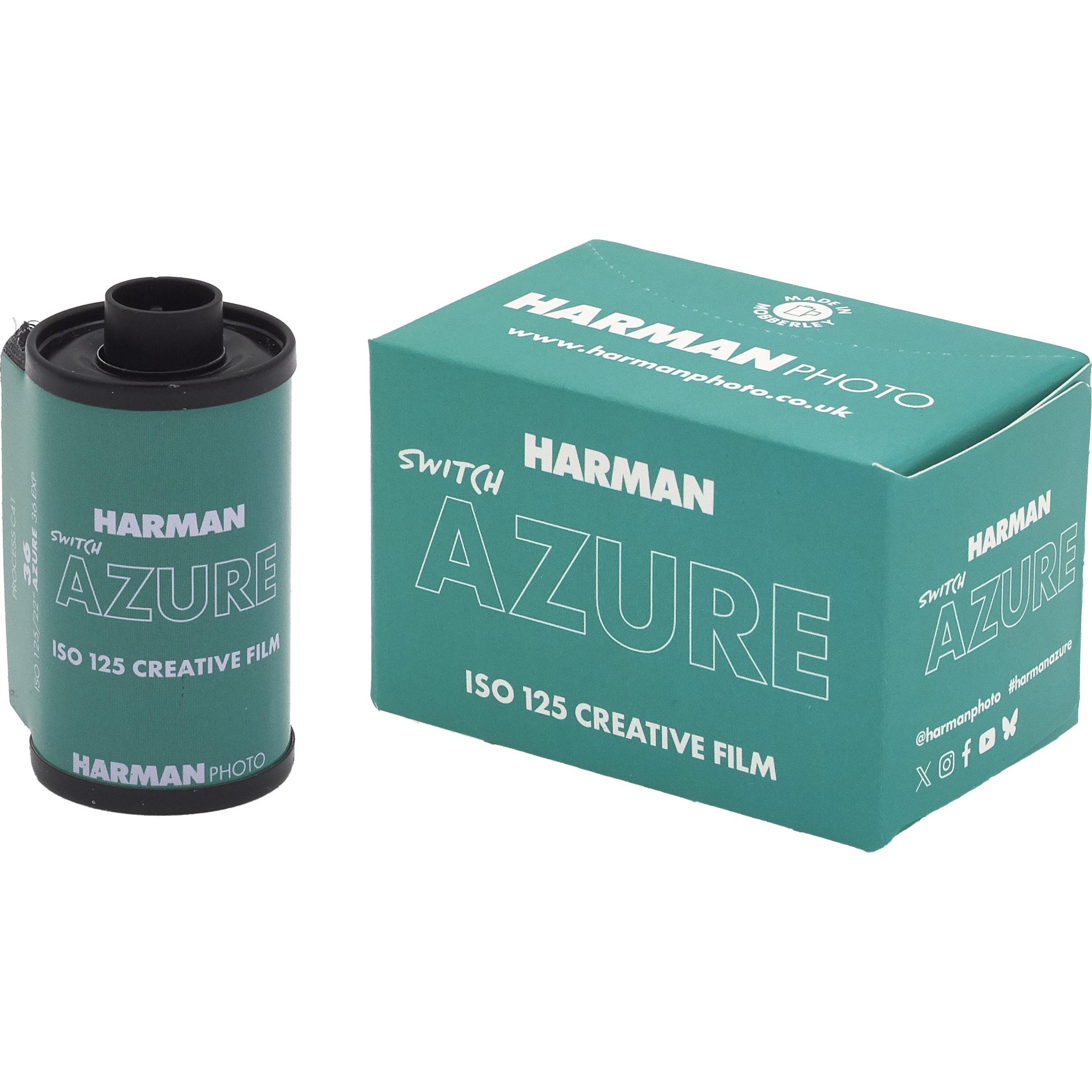 Harman Photo SWITCH AZURE 125 film - 135-36, Pellicola analogica, Blu