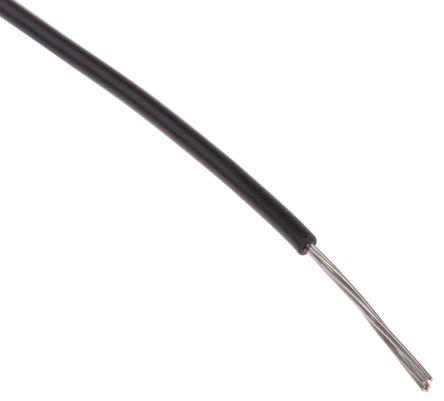 Actual product image Rs Pro UL1429 Hook-Up wire 26AWG Black 100m (100 m)