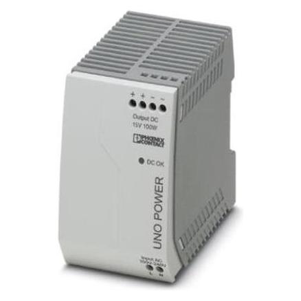 Phoenix Contact, Systemstromversorgung, DIN Rail PSU UNO-PS/1AC/15DC/100W
