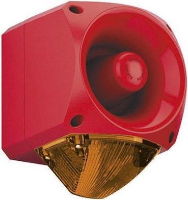 Actual product image Klaxon Nexus 110 Sounder Beacon, Amber, 116dB