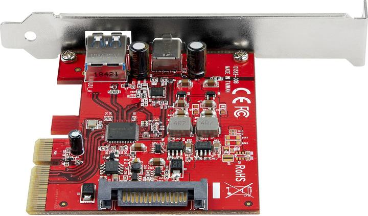 Actual product image StarTech .com 2-Port 10Gbps USB-A & USB-C PCIe Card Adapter
