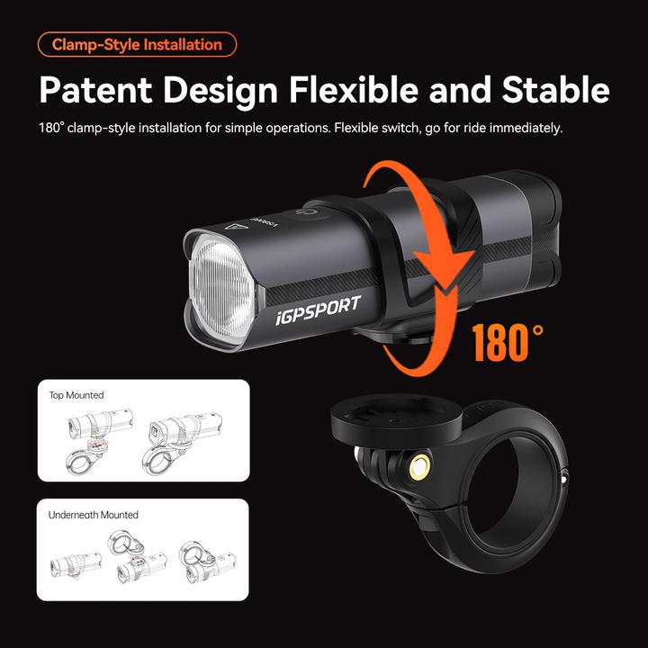 Immagine prodotto iGPSport Smart Bicycle light, front VS800S (800 lm)