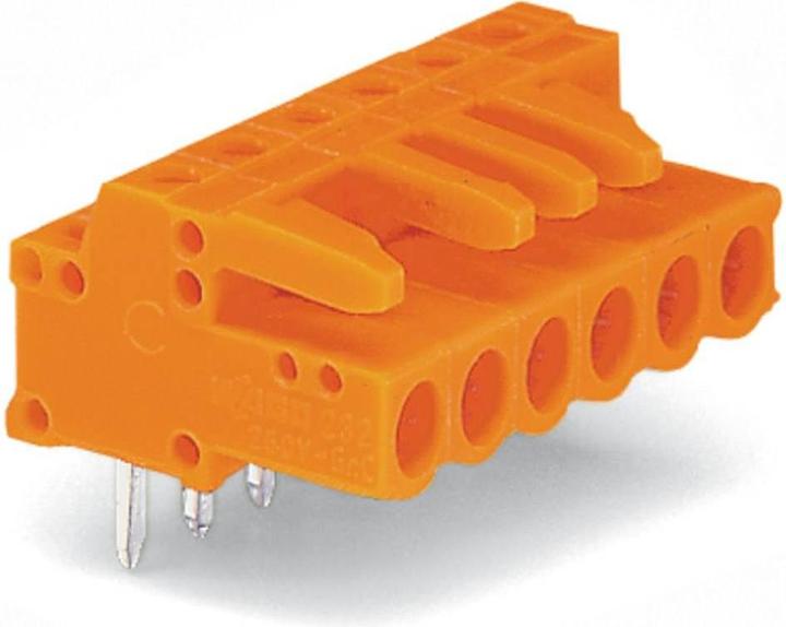 Wago Female multipoint connector orange 232-272 Content: 25 pcs (232-272)