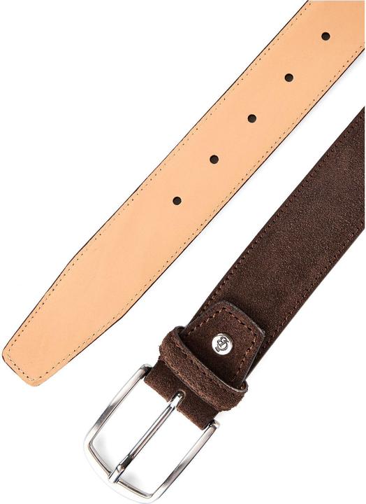Produktbild Castelijn & Beerens - Suede Herenriem Mocca