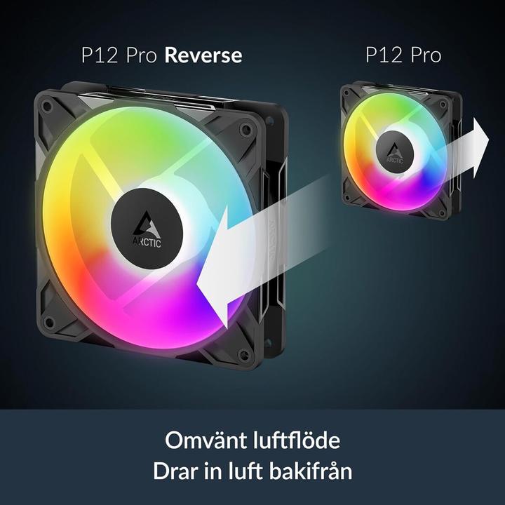 Produktbild Arctic Case ACC P12 Pro Reverse A-RGB PWM (120 mm, 1 x)
