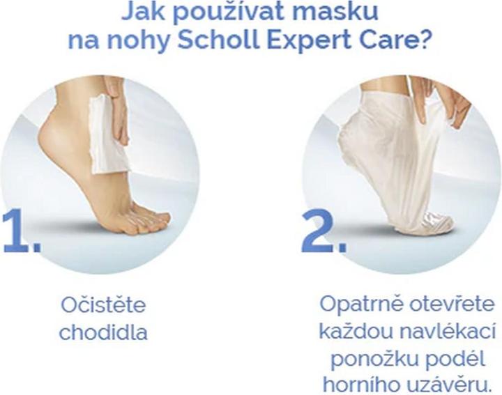 Actual product image Scholl ExpertCare Intensive Nourishing Foot Mask (Foot mask)