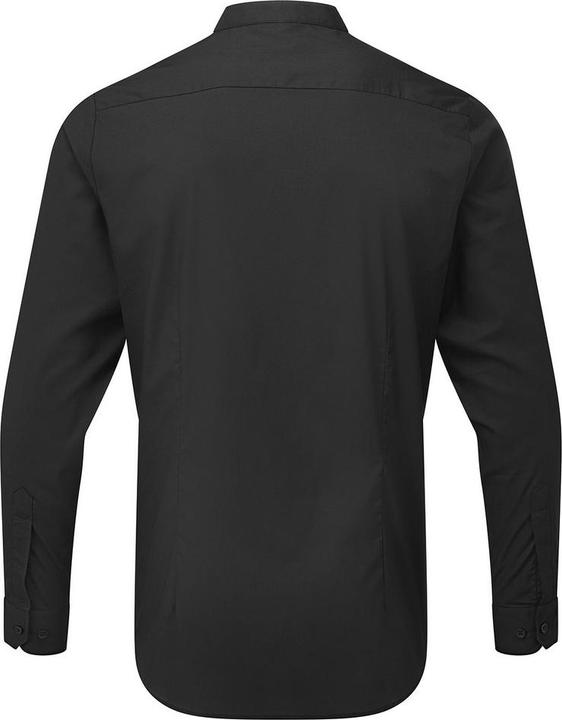 Immagine prodotto Premier Camicia formale a maniche lunghe con collo a fascia da uomo (XS)