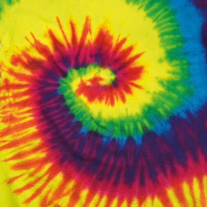 Produktbild Colortone Kvinnor BatikTShirt Regenbogen (L)