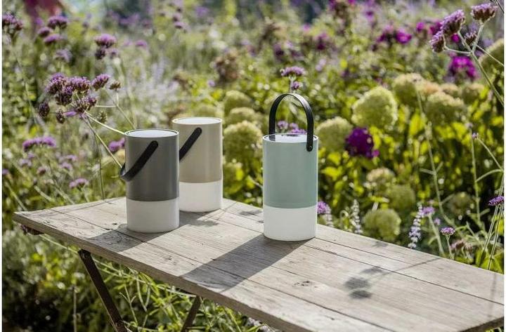 Actual product image STT Lantern Solar Motion Lamp Blue