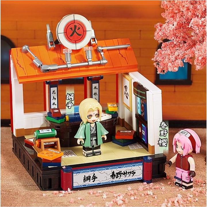 Actual product image Qman Diorama office of the Hokage
