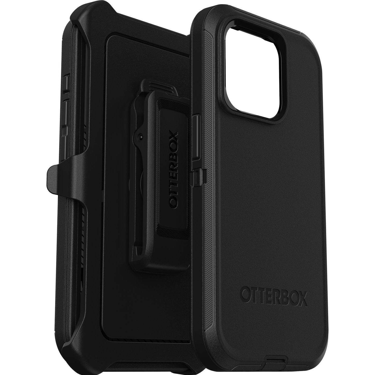 OtterBox Defender (Apple iPhone 15 Pro), Smartphone Hülle, Schwarz