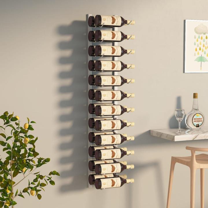Produktbild VidaXL Weinregal (22,5 x 2,5 x 116 cm, 24 Fl.)