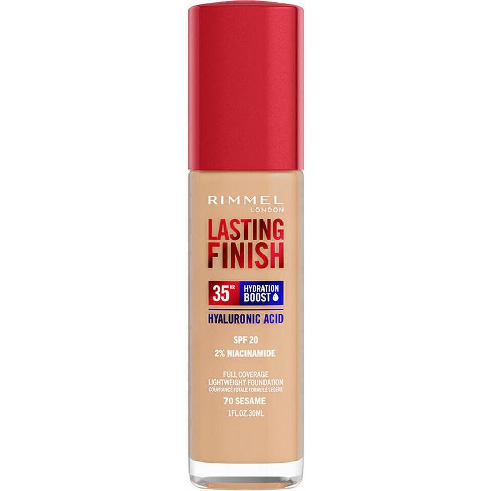 Rimmel London , Fondotinta, Finitura Duratura 35H (070 Sesamo)