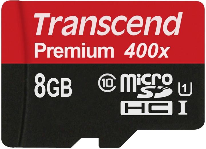 Produktbild Transcend 8GB MICROSDHC CLASS 10 UHS-I (8 GB, microSDHC, U1, UHS-I)