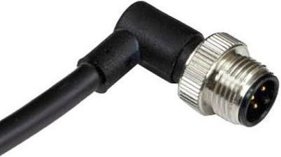 Produktbild RS PRO M12 Connector Male Angled, 5W, 2m, Mini