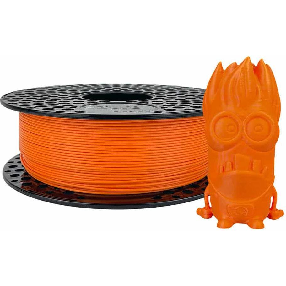AzureFilm Filament (PLA, 1.75 mm, 1000 g, Orange), 3D Filament, Orange