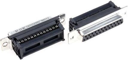 Produktbild RS PRO Steckverbinder 25-polig IDC verzinnt