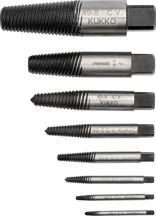 Produktbild Kukko Schraubenausdreher 49-8 für Schrauben M33-M45 Bohr-Ø 20,0 mm