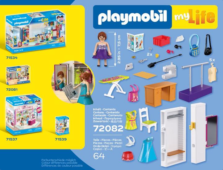 Immagine prodotto Playmobil 72082 Modedesignerin (72082)
