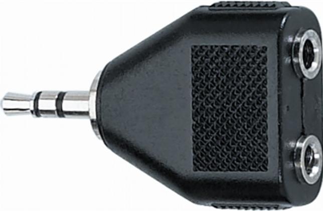 Produktbild Quik Lok AD/20 3.5/2x TRS Stereo 3.5 miniJack TRS Adapterbuchse (Klinkenadapter)