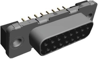 Produktbild TE Connectivity AMPLIMITE HDP-20 d-sub PCB socket,15 way