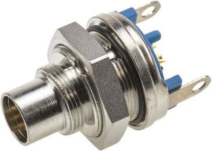 Produktbild TE Connectivity Triad 01 4 way panel mount plug,3A