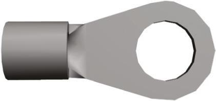 Produktbild TE Connectivity Ring Terminal, 16-14AWG, Solistrand, M3