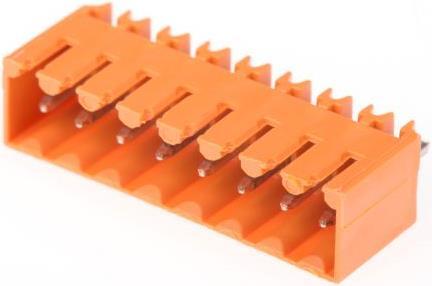 Produktbild Weidmüller 8 way vertical PCB header,3.5mm pitch