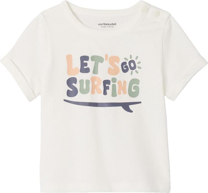 Vertbaudet Bio-Kollektion: Baby-Set aus bedrucktem T-Shirt & Shorts