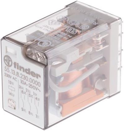 Produktbild Finder Relais 230VAC 10A 3-polig