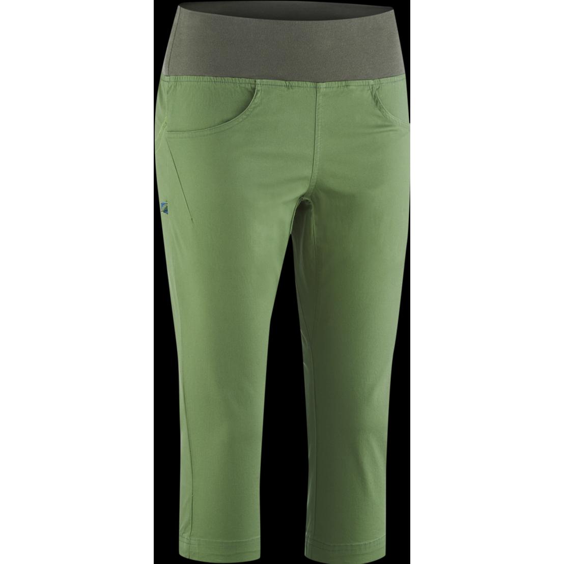 Thumbnail - Edelrid, Damen, Outdoorhose, Women's Dome 3/4 Pants (M), Grün, M