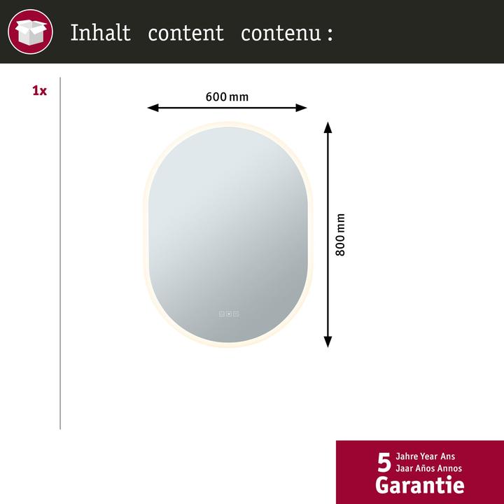 Productafbeelding Paulmann Wandlamp Mirra