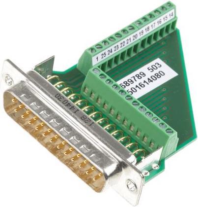 Produktbild Phoenix Contact Sub-D Stift-Einsätze 25-pol