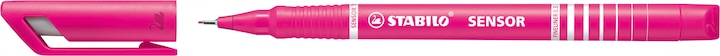 Image du produit STABILO SENSOR F Finliner avec taille-crayon à ressort (Rose, 1 x)