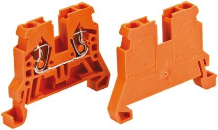Produktbild Wago Reihenklemme orange 2.5mm²