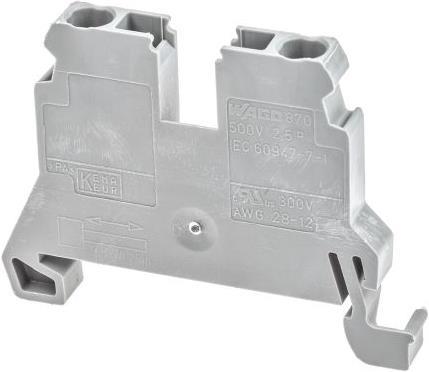 Produktbild Wago Reihenklemme grau 2.5mm²