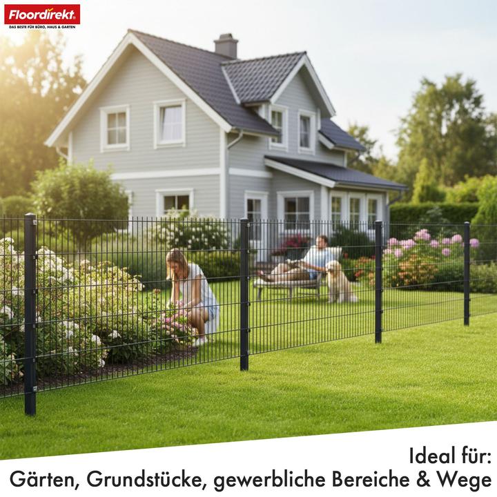 Produktbild Floordirekt Doppelstabmattenzaun Limes
