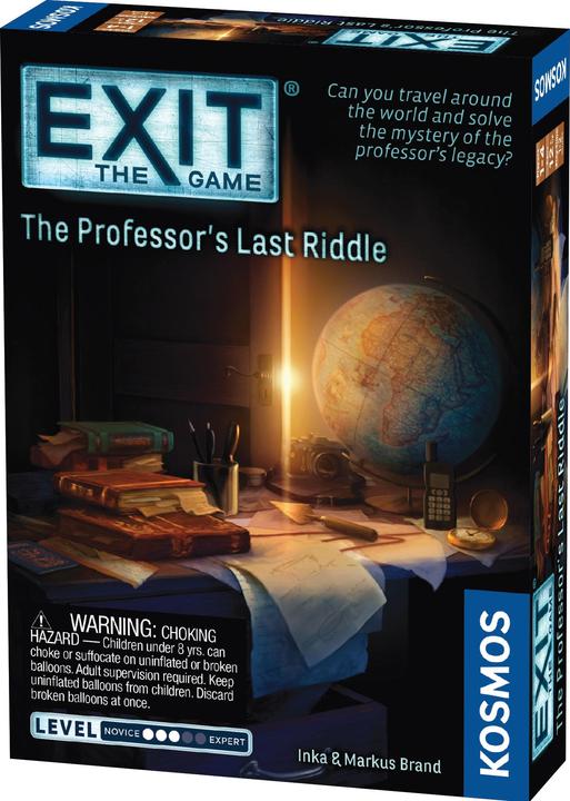 Thames & Kosmos EXIT 19: The Professor's Last Riddle (EN) (KOS1808) (English)