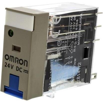 Omron Industrial Automation Rele',puls.prova,diodo,24vc.c., Relais