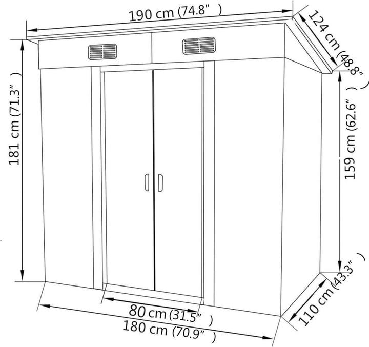 Image du produit vidaXL Gartenlaube
