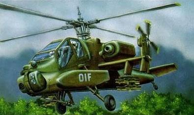 Actual product image Revell AH-64A Apache