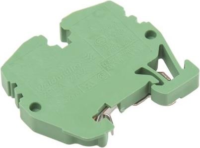 Actual product image Weidmüller ZPEA 2.5-2 earth miniblock,2.5sq.mm