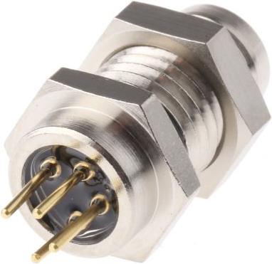 Produktbild Schubiger Sensorbuchse Frontmontag + Kabel 4-polig
