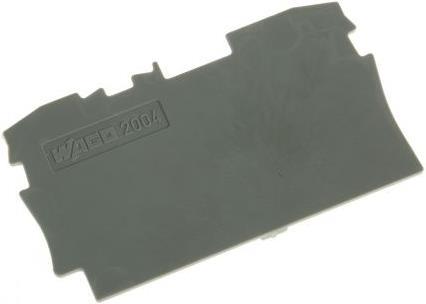 Produktbild Wago Endplatte für Klemmen 2 x 4 mm2 grau (Diverse)