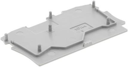 Produktbild Wago Endplatte für Klemmen 2 x 2,5 mm2 grau (Diverse)