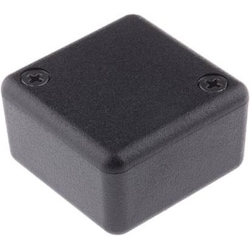 Hammond Gehäuse ABS 35x35x20mm schwarz (Gehäuse), Elektronikzubehör + Gehäuse, Schwarz