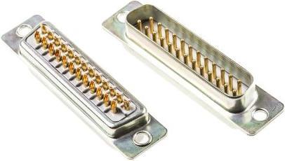 Image du produit RS PRO EMBASE MALE SUB D 25CTS DROITE 750VCA