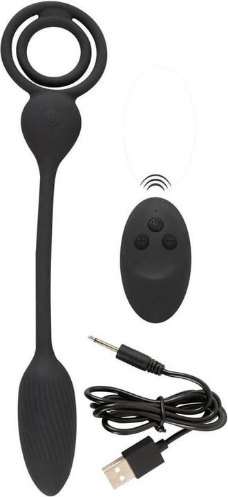 Actual product image Rebel Cock and Ball Ring with a RC Butt Plug (4.30 cm)