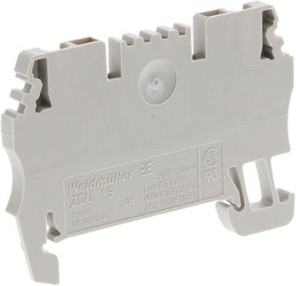 Produktbild Weidmüller Reihenklemme ZDU 1,5 beige