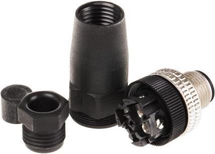 Productafbeelding TE Sensors Stekker M12 4-polig recht